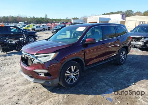 2016 Honda Pilot Ex-L z USA, uszkodzony, nr VIN 5FNYF6H69GB052316